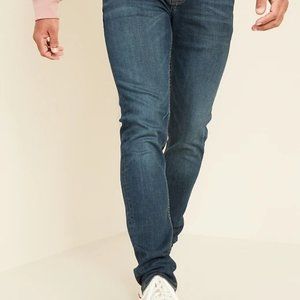 Skinny Built-In Flex Ripped Jeans for Men - NEW